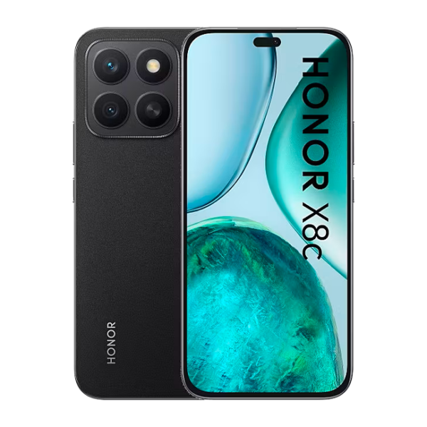 Honor20X8c208GB20256GB20Midnight20Black HONOR X8C 6.7" AMOLED Display 4G Smartphone - 108MP Dual Camera